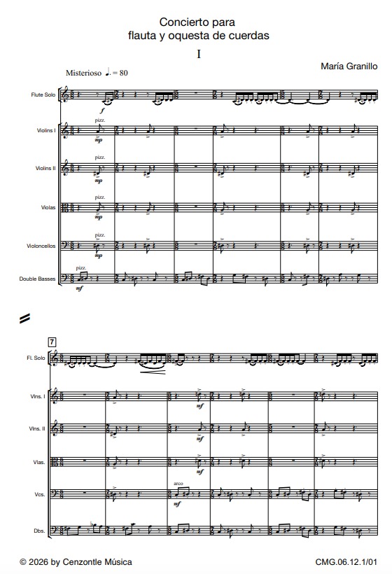 Preview: Concierto para flauta