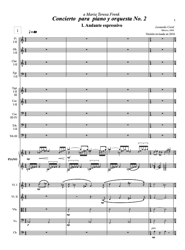 Preview: Concierto para piano y orquesta no. 2